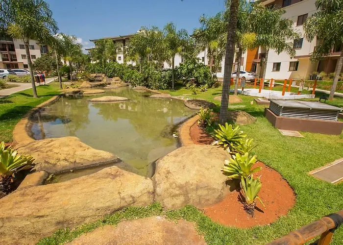 Flat Life Resort com serviço diário de limpeza